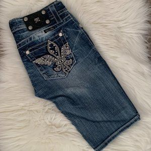 Miss Me Bermuda Shorts